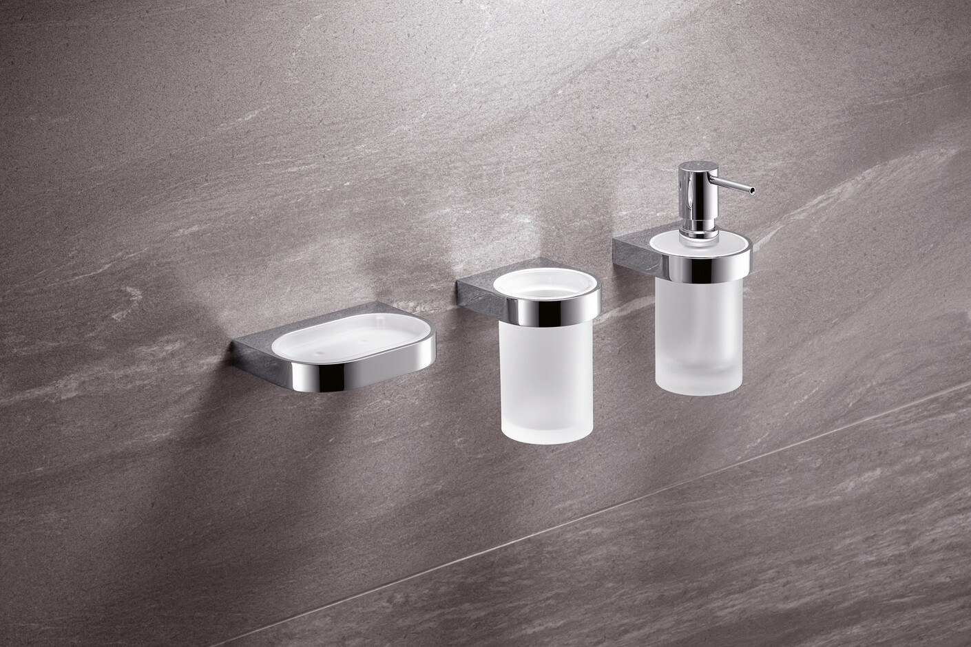 Glasbecher mit Halter