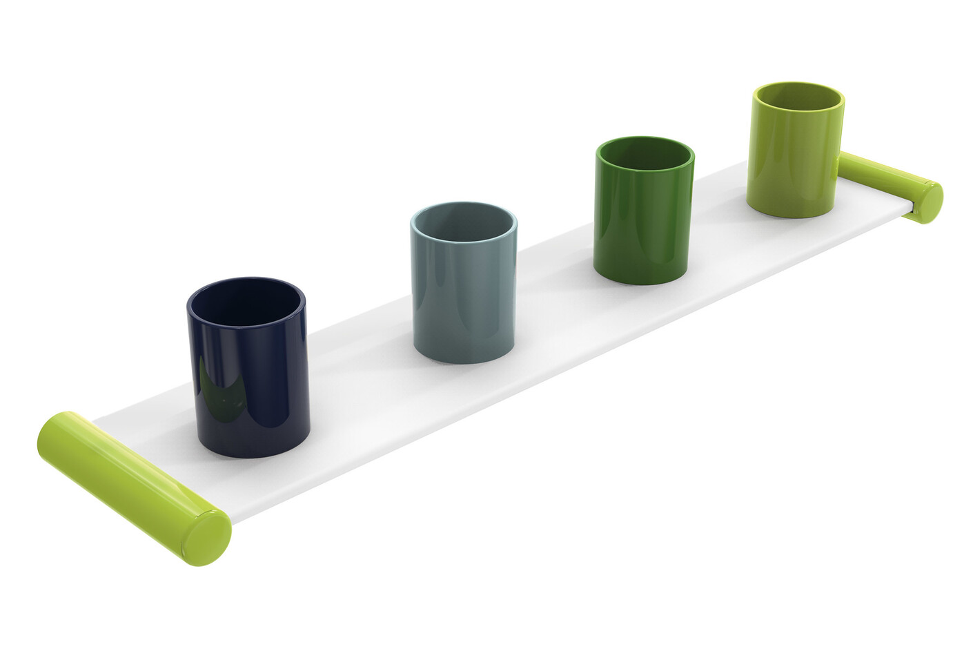 Tumbler rack, 4 places