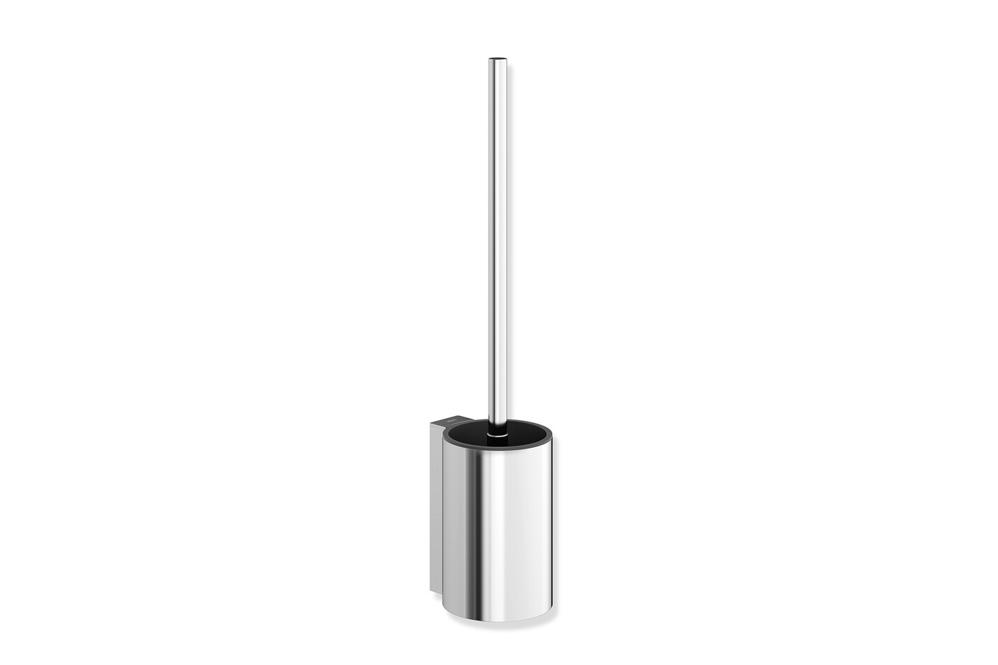 Toilet brush unit chrome