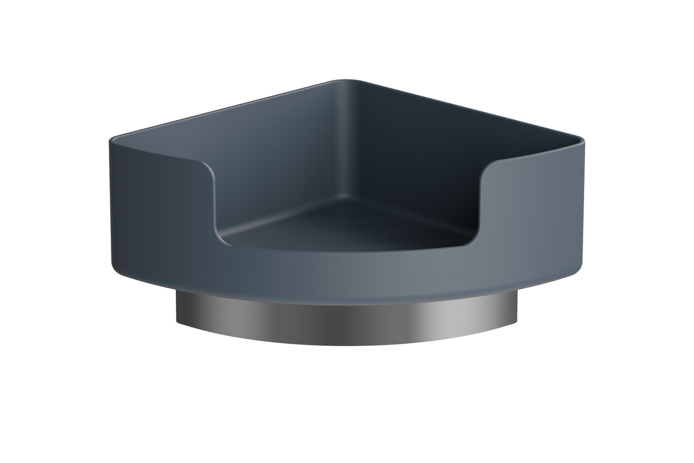 Eckablage mit Wandhalter