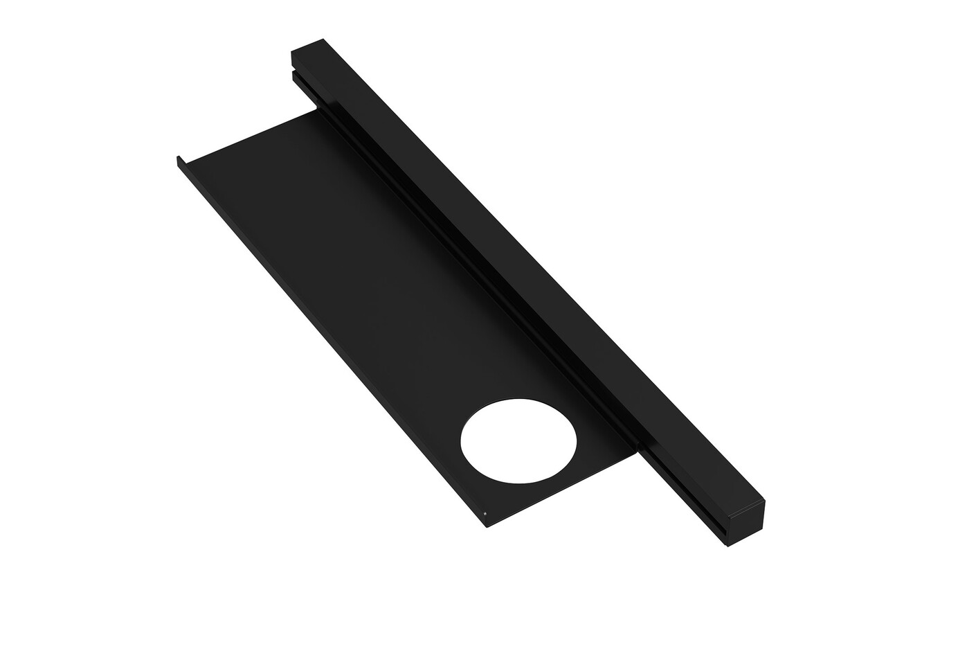 Washbasin profile with shelf