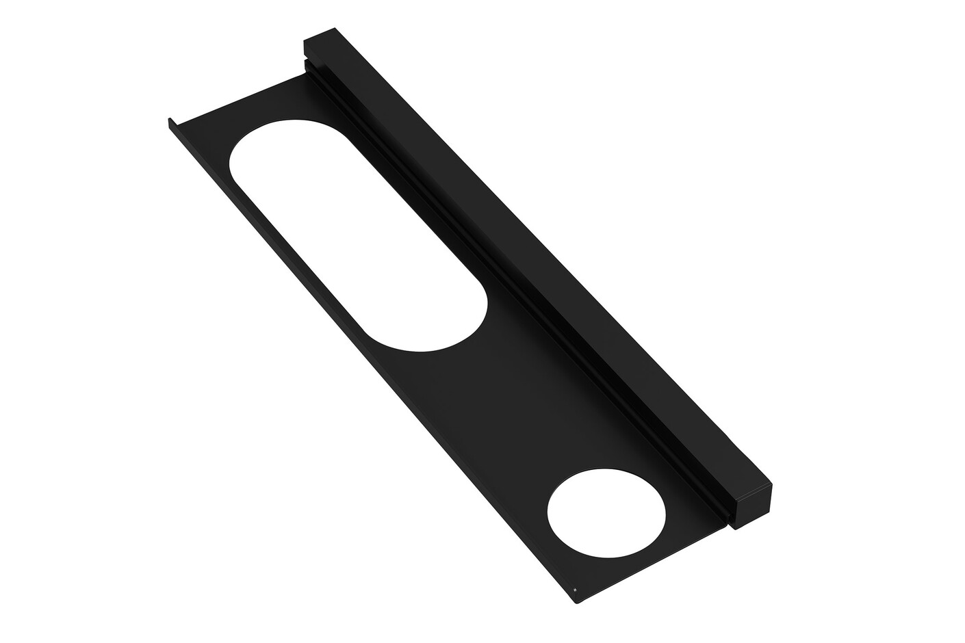 Washbasin profile with shelf