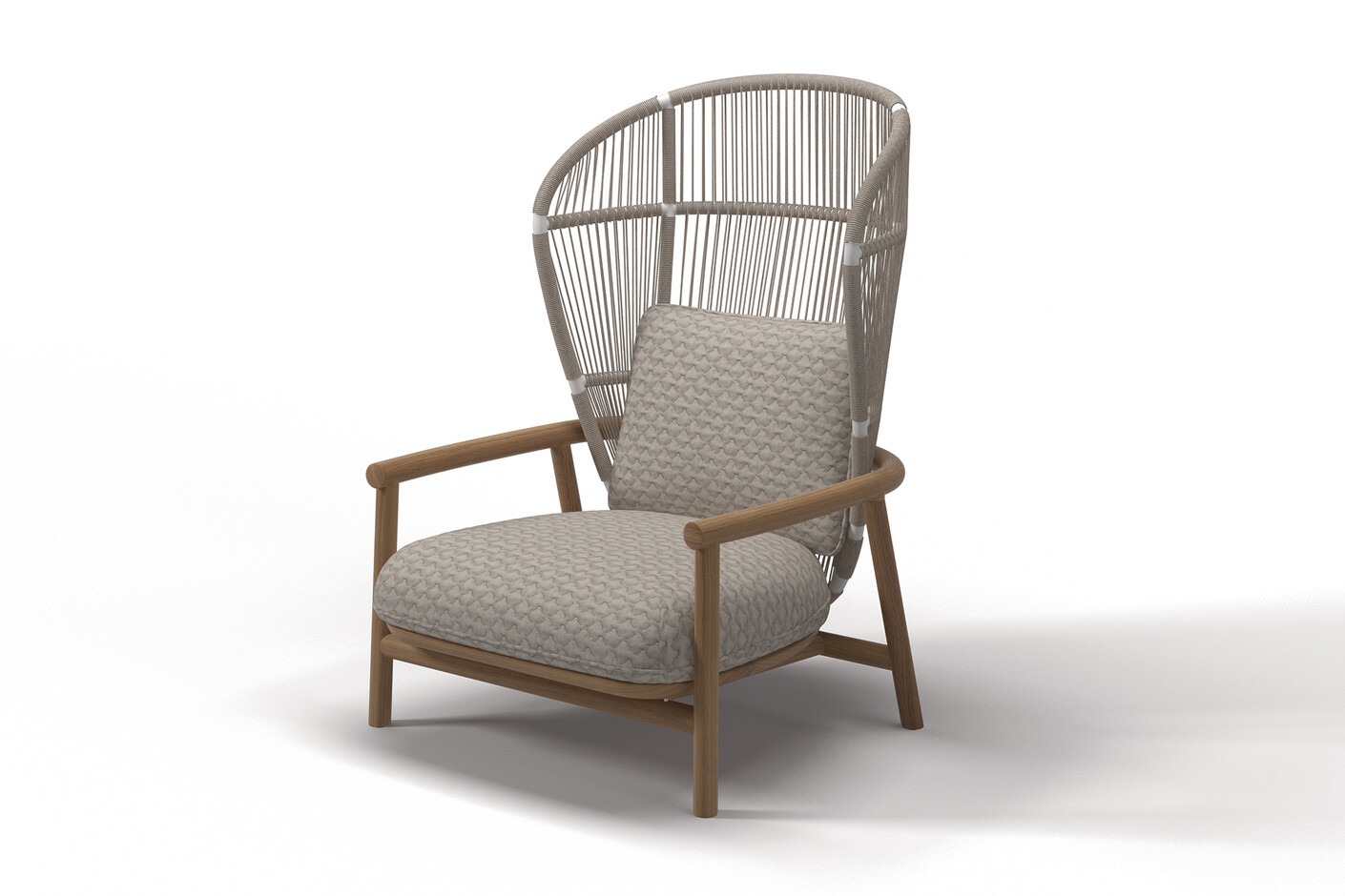 Fern high back lounge chair