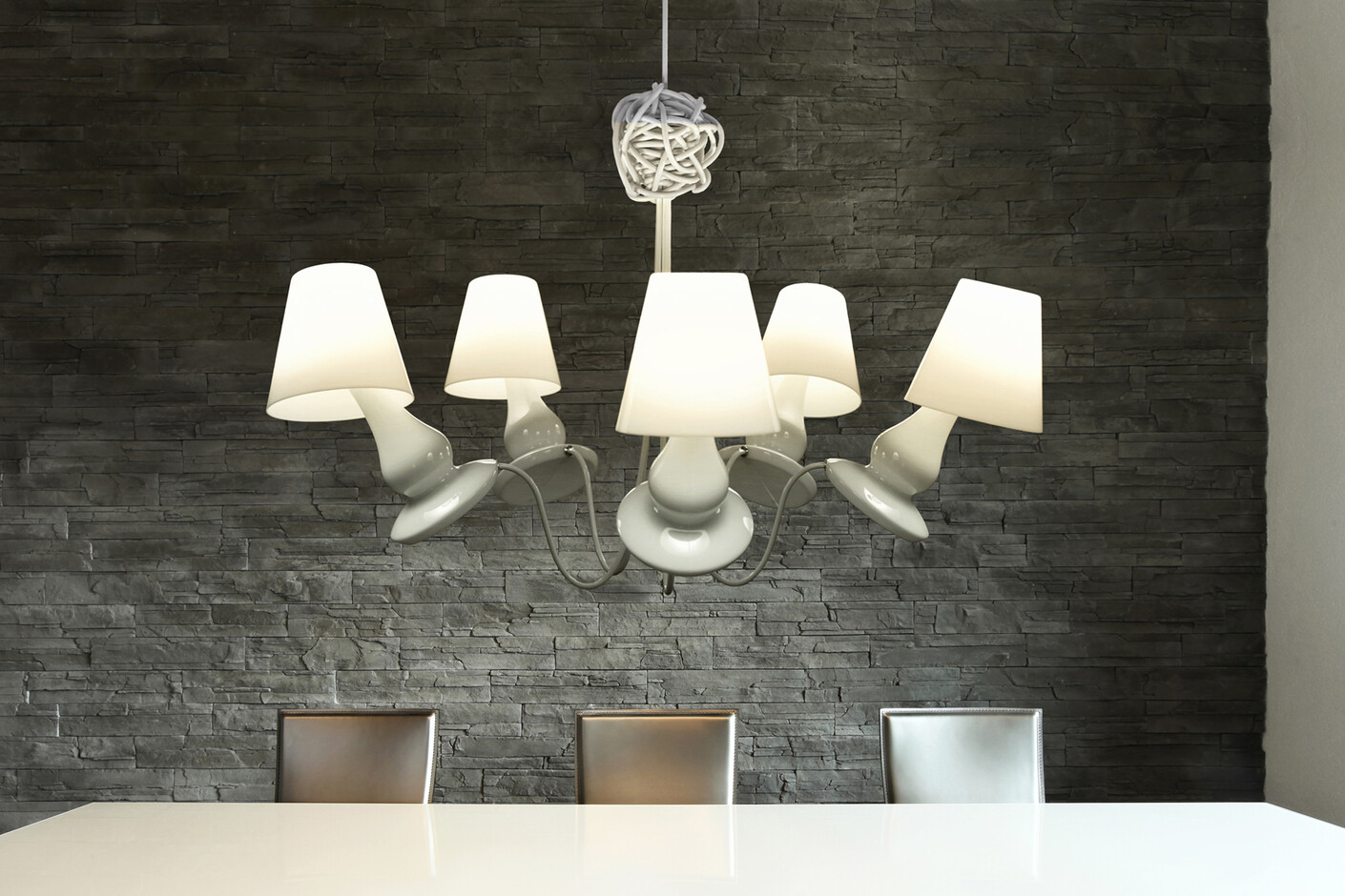 Flapflap chandelier