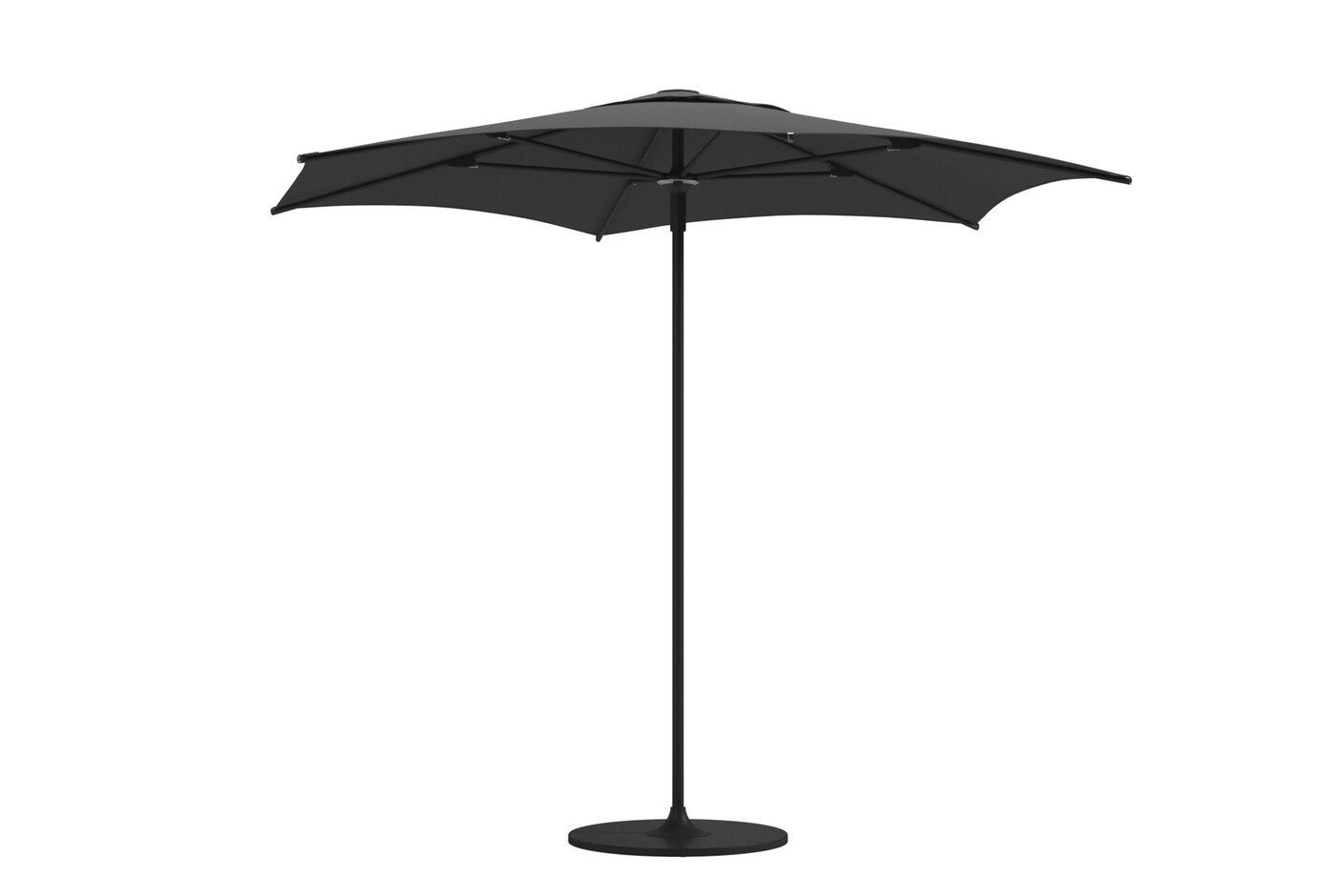 Halo hexagonal push-up parasol