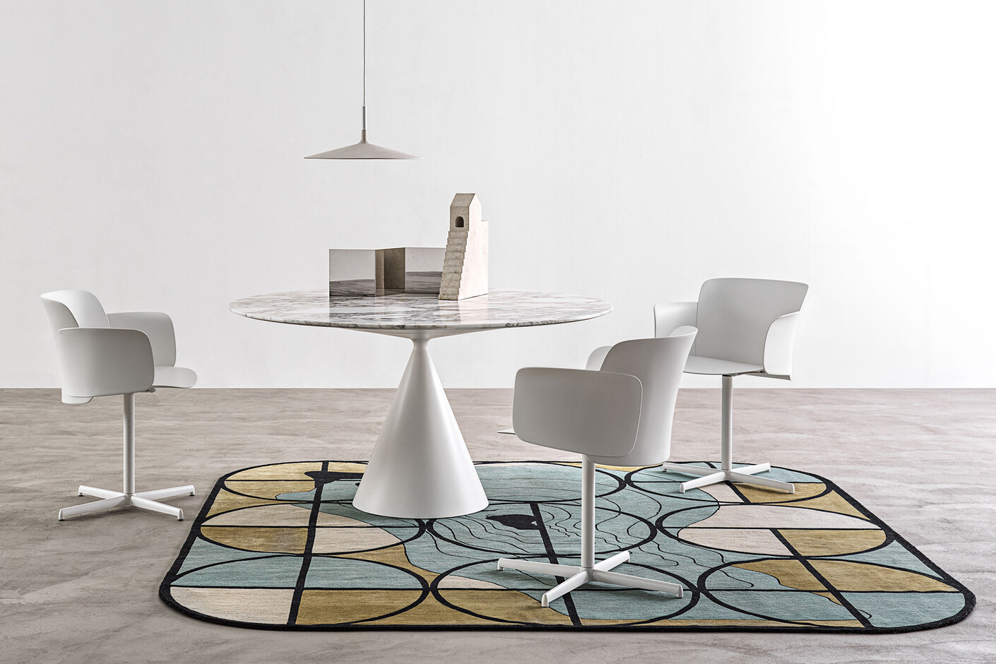 Paper with star base