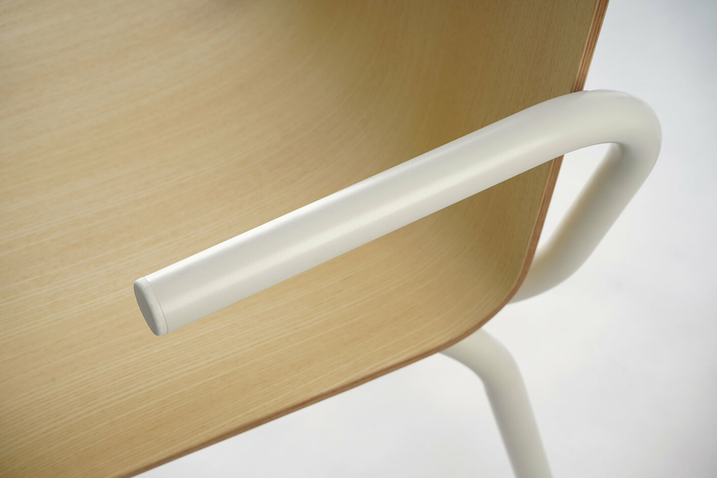 Glyph chair with armrest