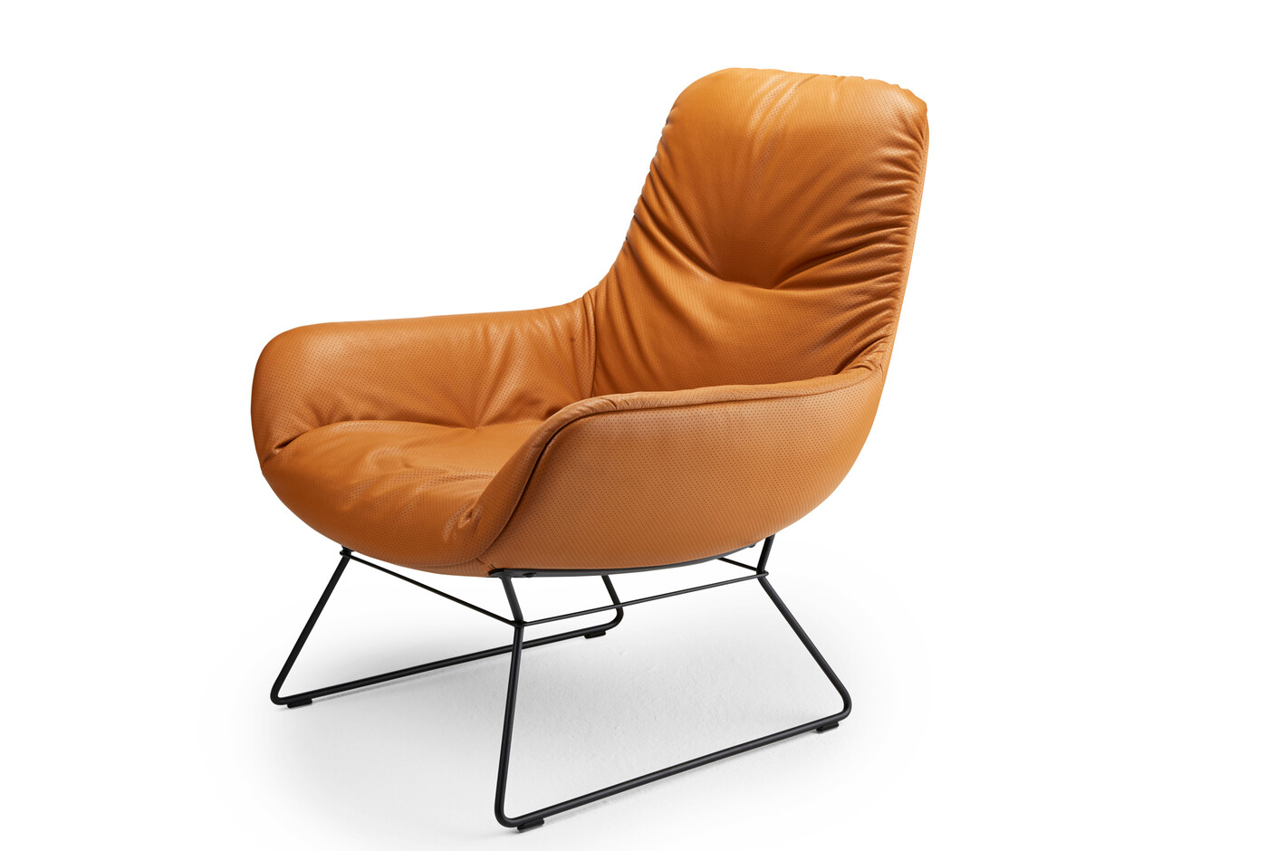 Leya Lounge Chair mit Drahtgestell