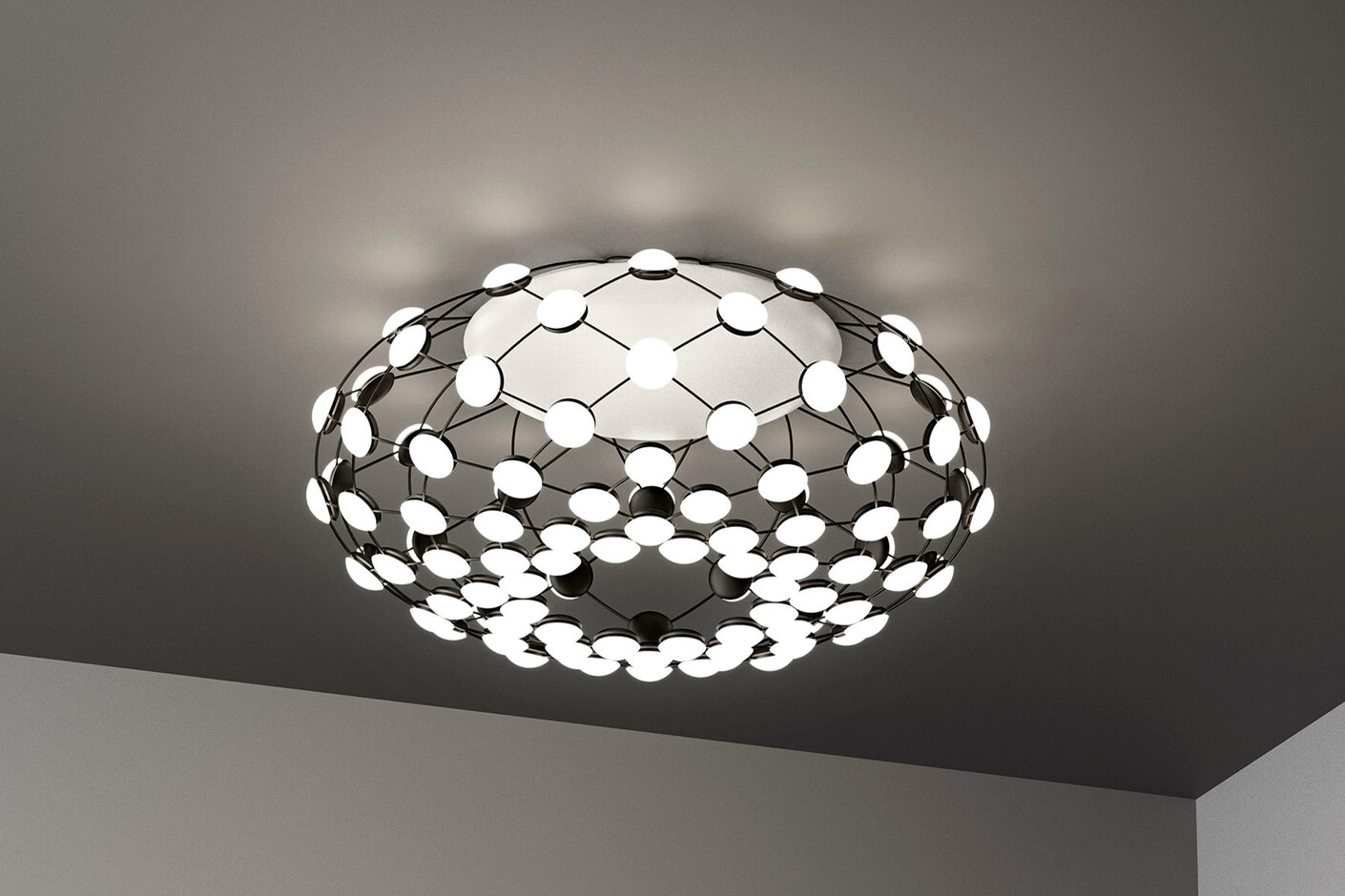 Mesh ceiling lamp