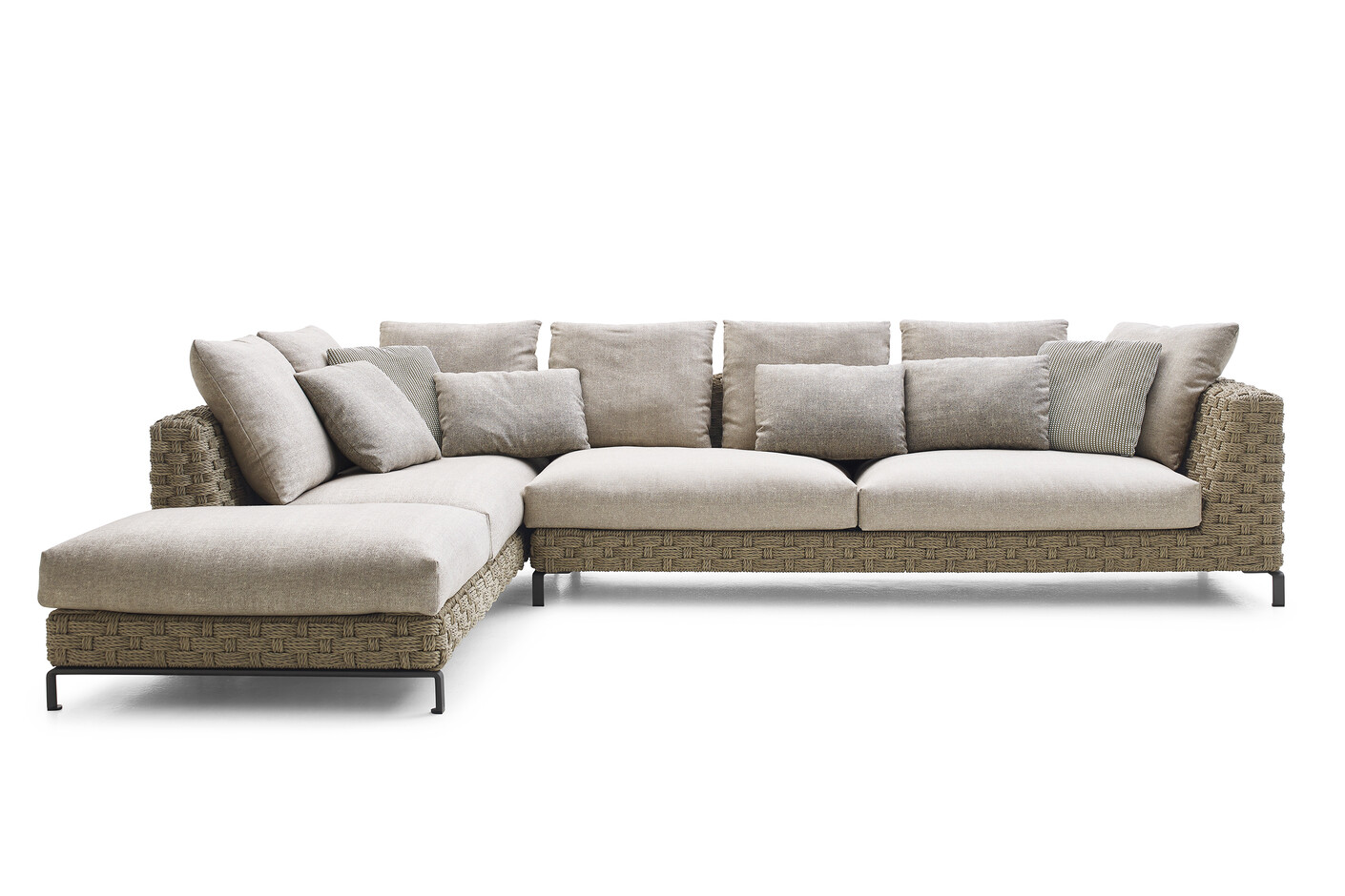 RAY OUTDOOR NATURAL Ecksofa