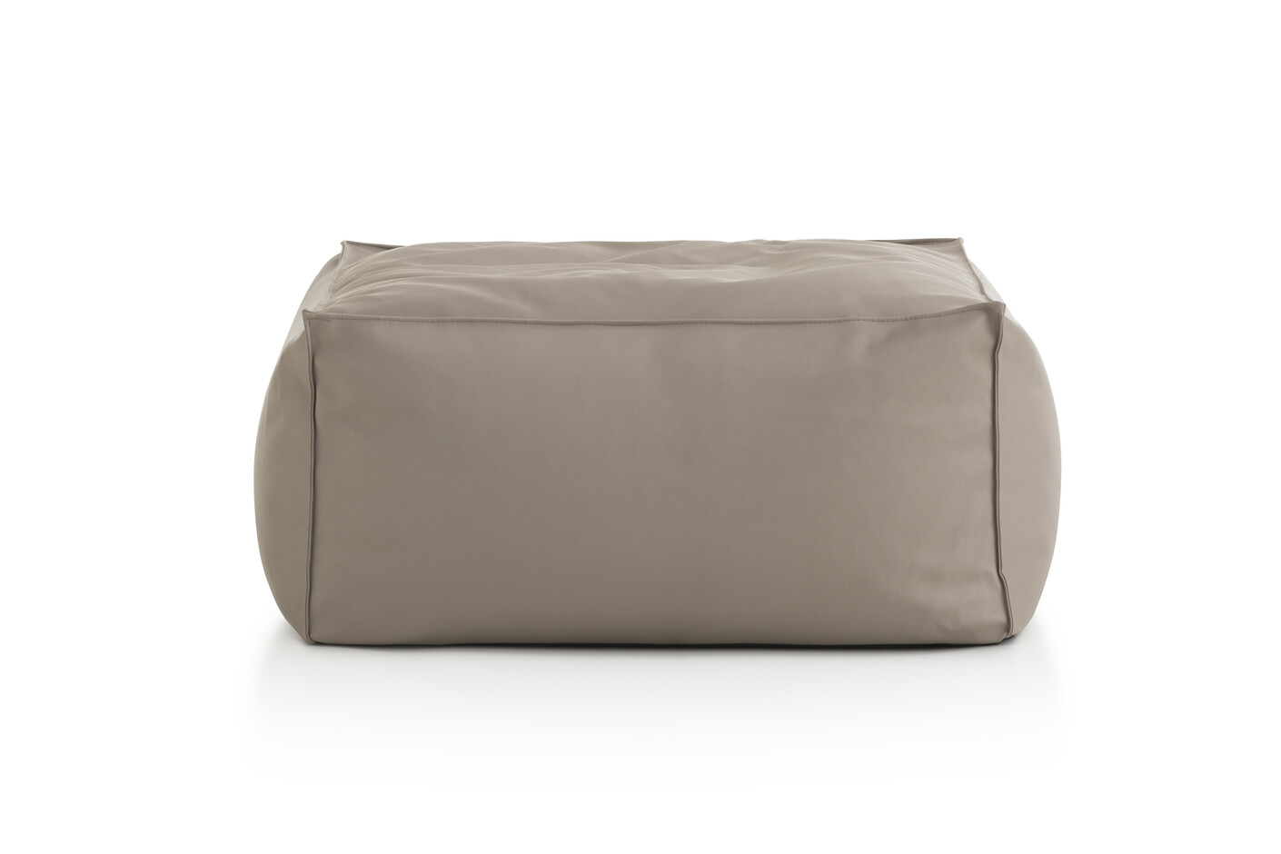 Sail Product Image Square Pouf Frontal