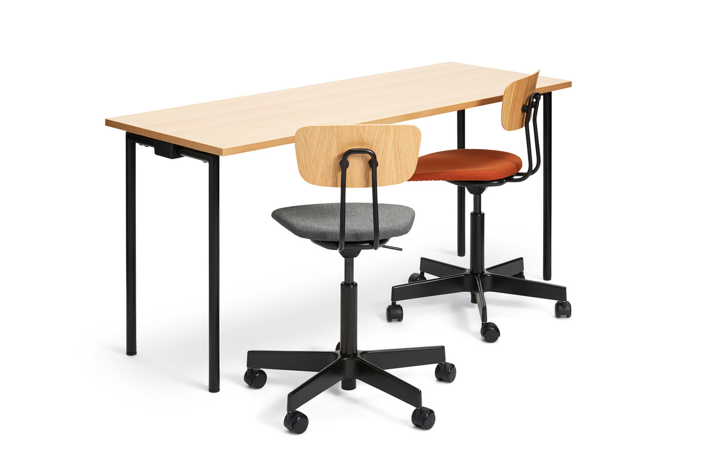 Snap folding table