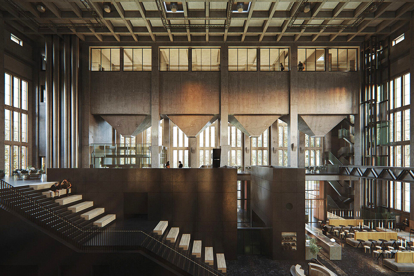 Bühnen unterm Heizkessel