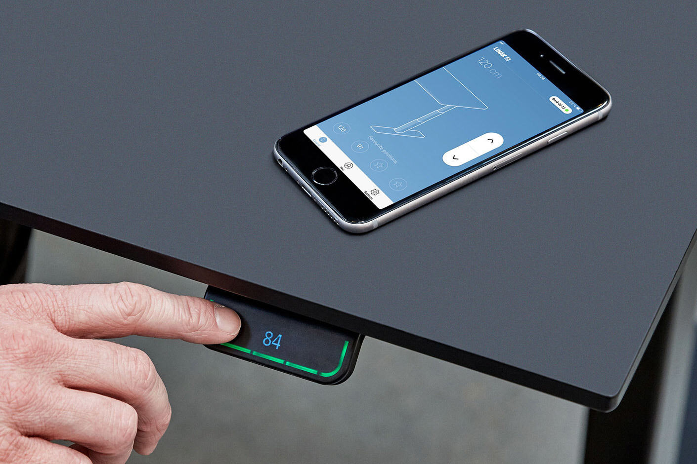 Movement at the touch of a button