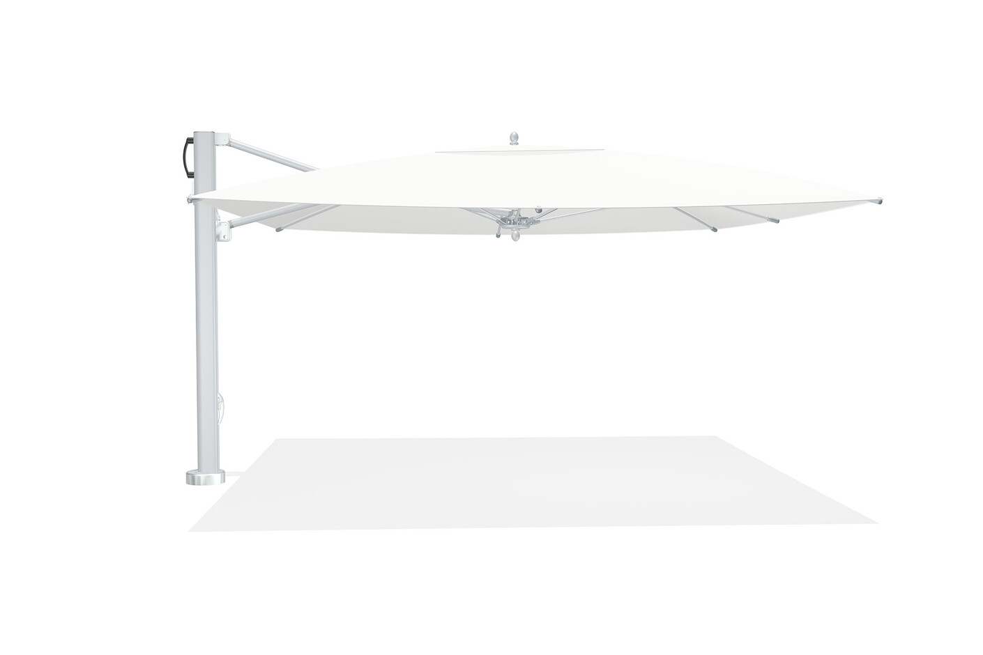 Bay Master FiberFlex Pool Side, Swim Under Cantilever