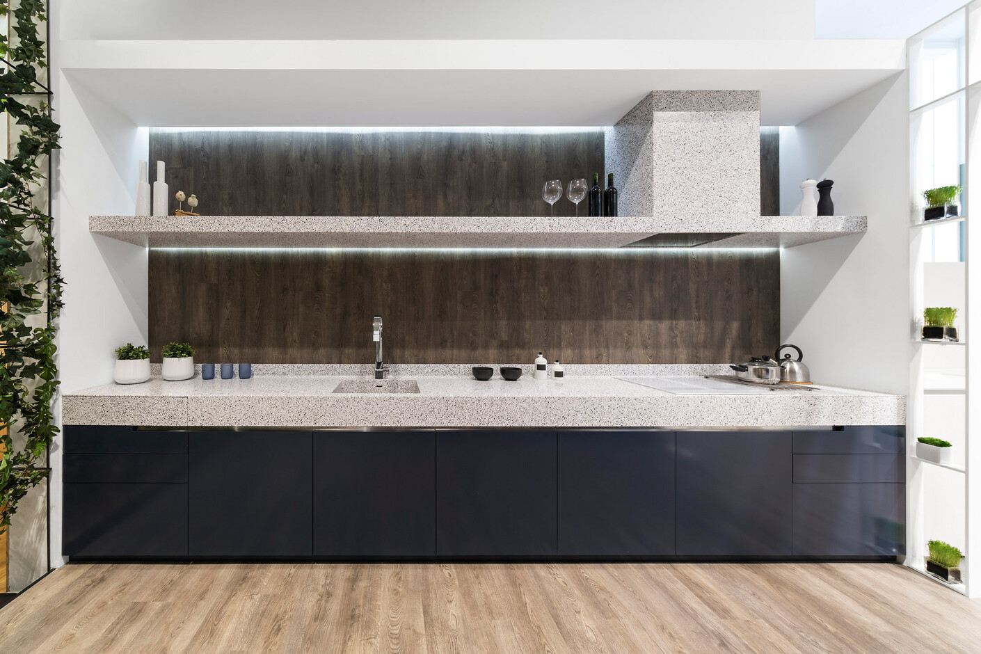 Krion Showroom Home T103. Antico Bianco