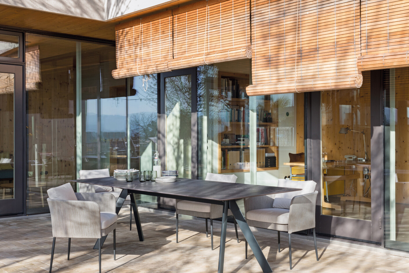 Atrivm Outdoor rechteckiger Esstisch C225