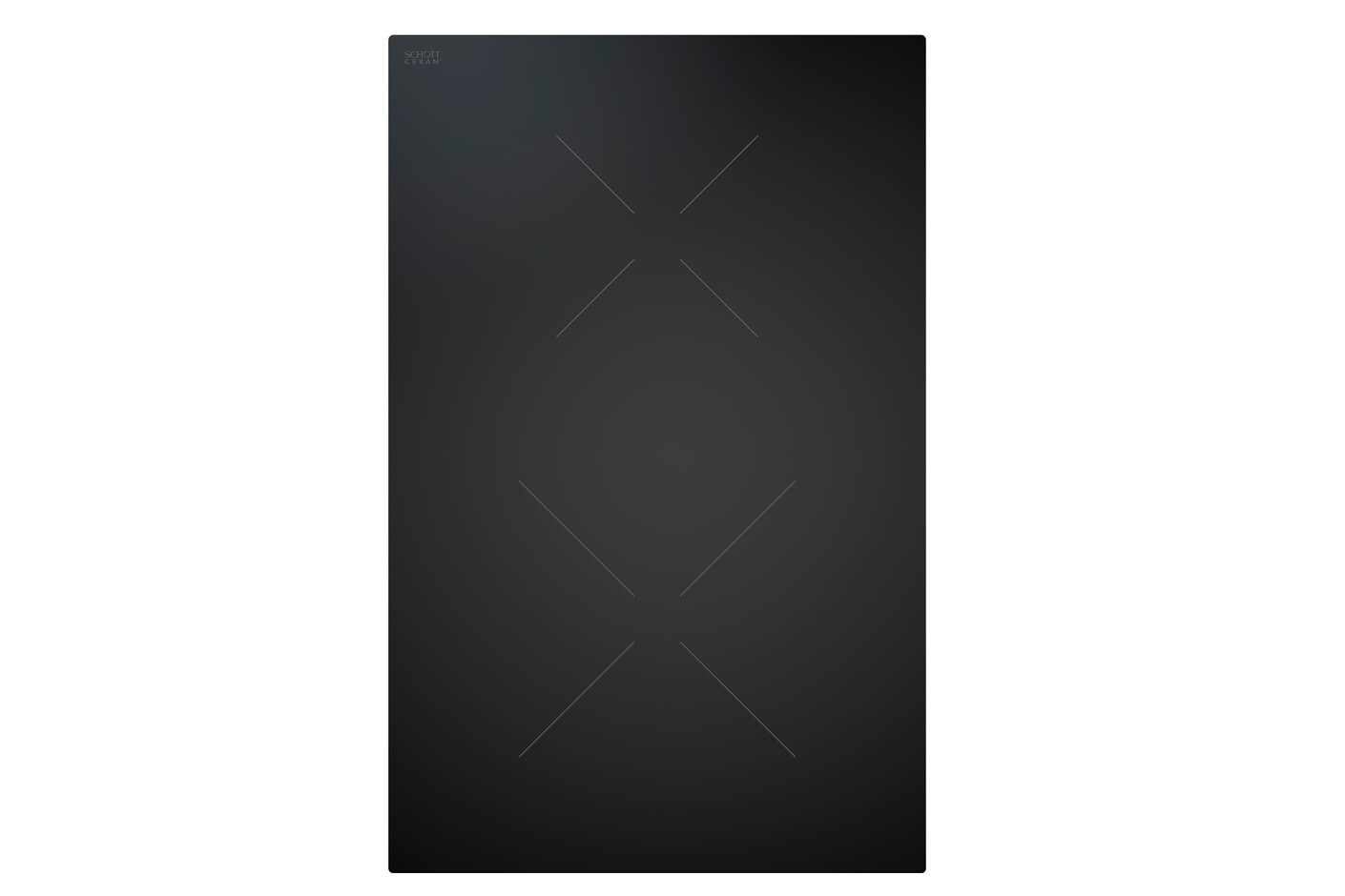 BORA Classic 2.0 induction glass ceramic cooktop with 2 cooking zones