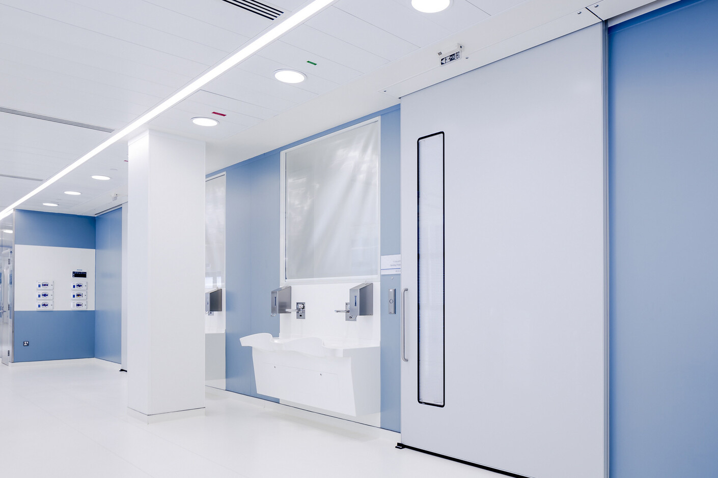 Clean room partitions