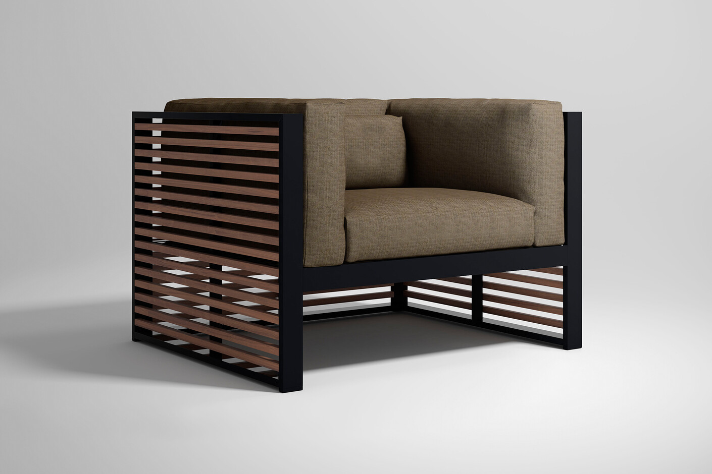 Dna Teca Sillon Black Perspective
