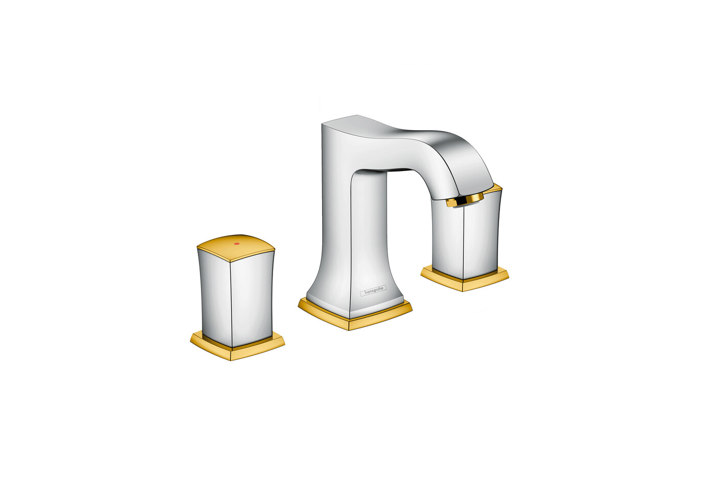 Metropol Classic 3-hole washbasin zero