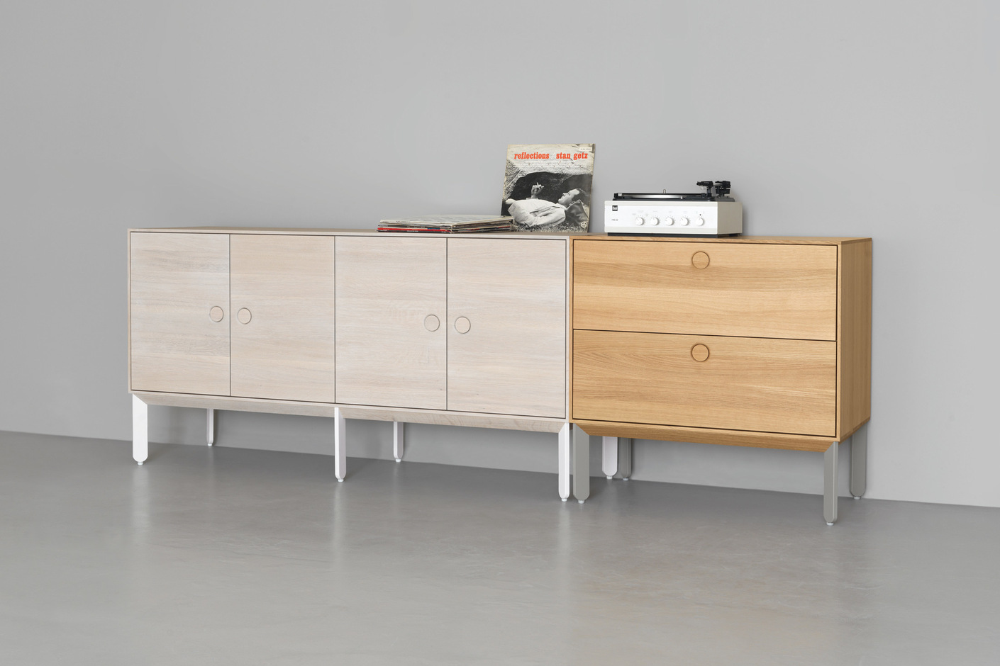 Storage space & shelves