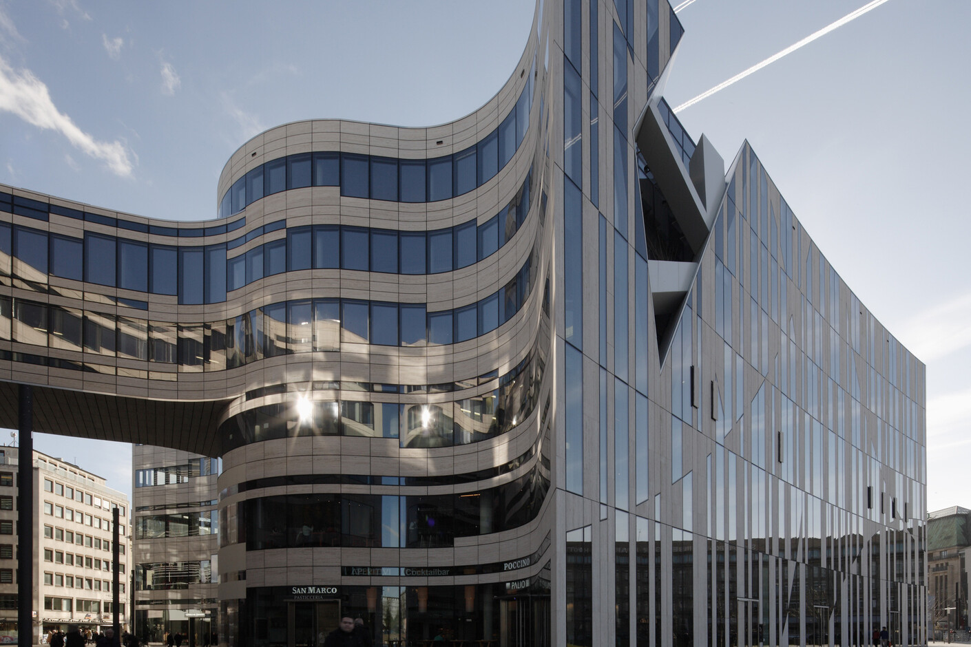 Projekt Kö-Bogen, glass facade
