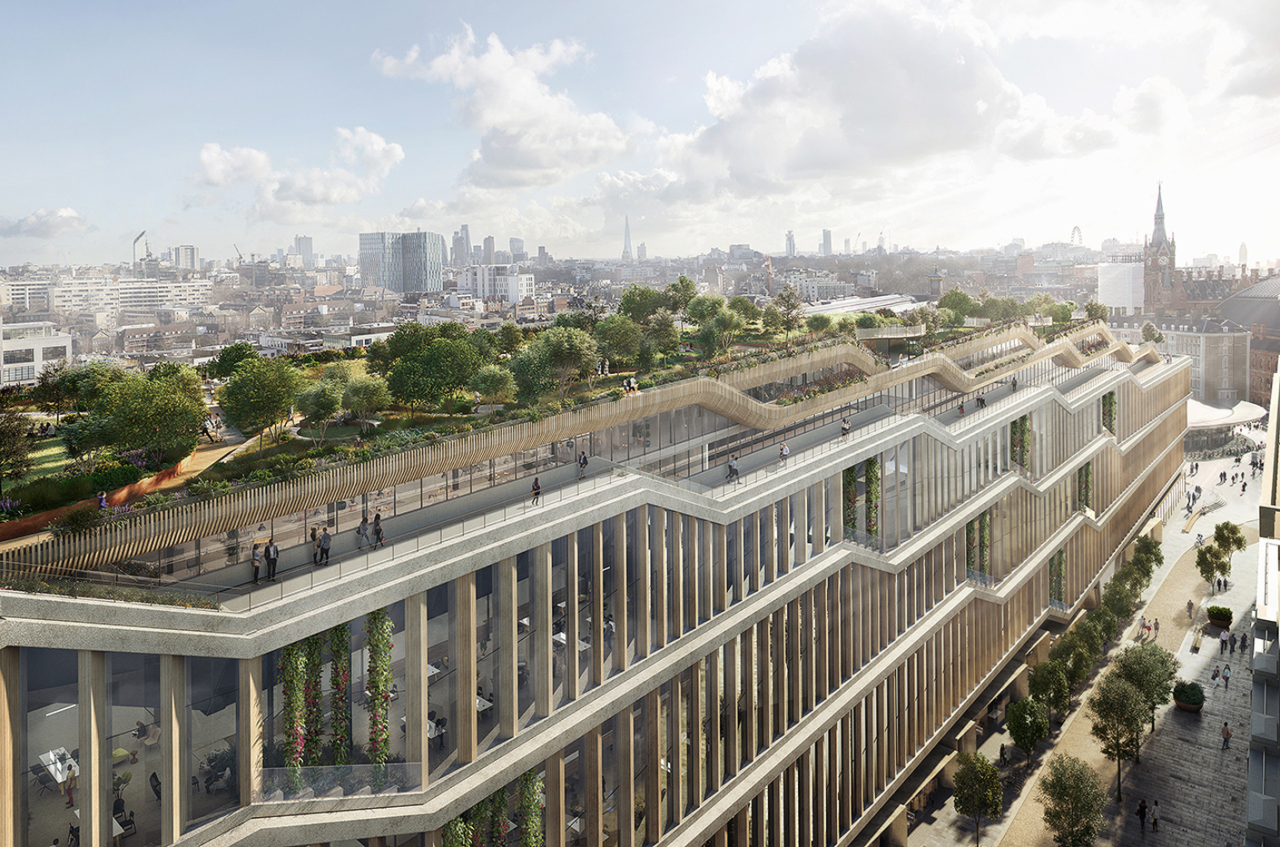 Google HQ BIG Heatherwick London