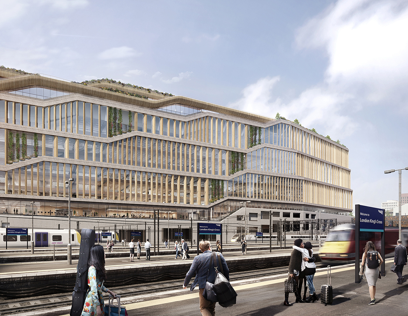 Google HQ BIG Heatherwick London