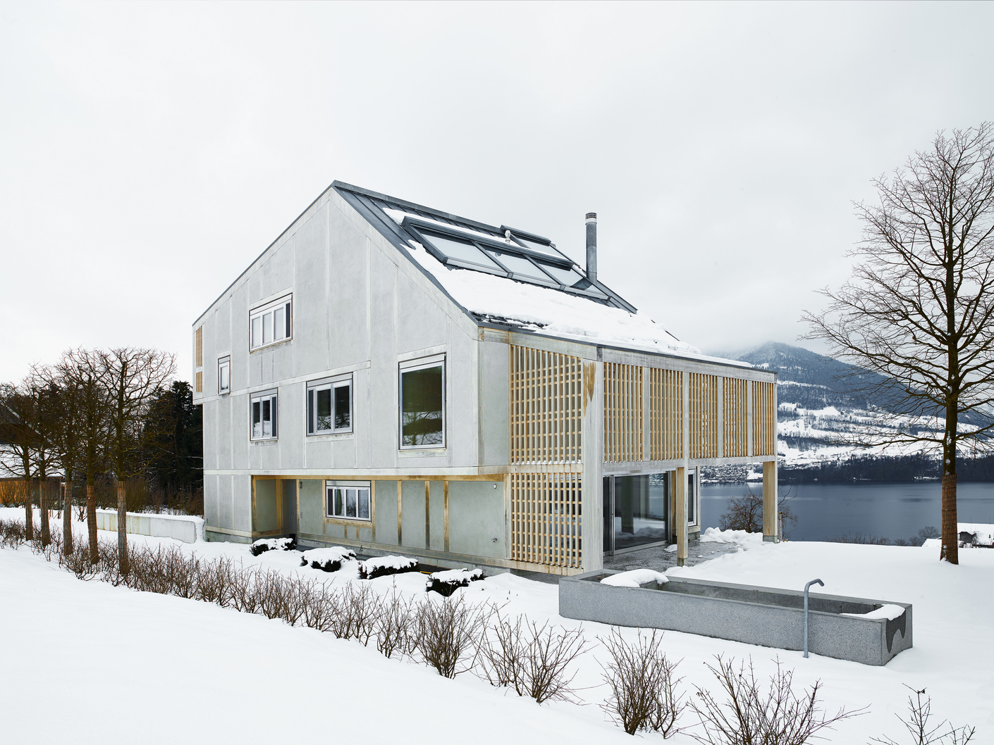 Andreas Fuhrimann Gabriele Haechler, Schweiz, Beton, Brutalismus, Country House Bärgiswil