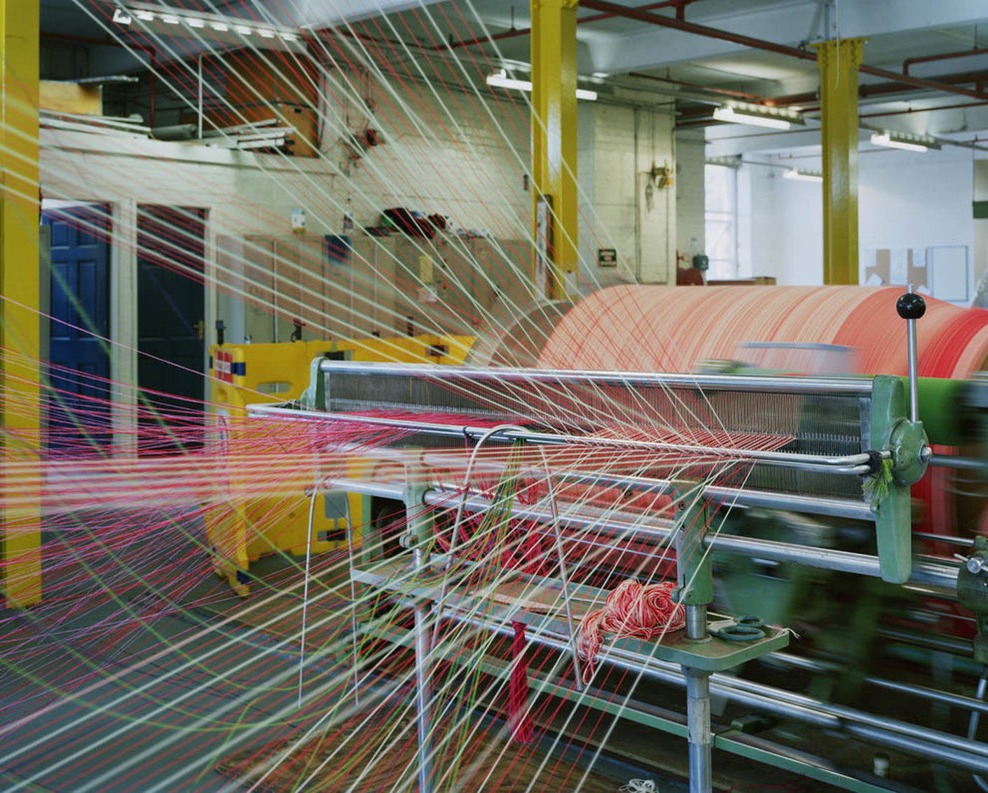 Produktion beim britischen Textilhersteller Wooltex in Huddersfield