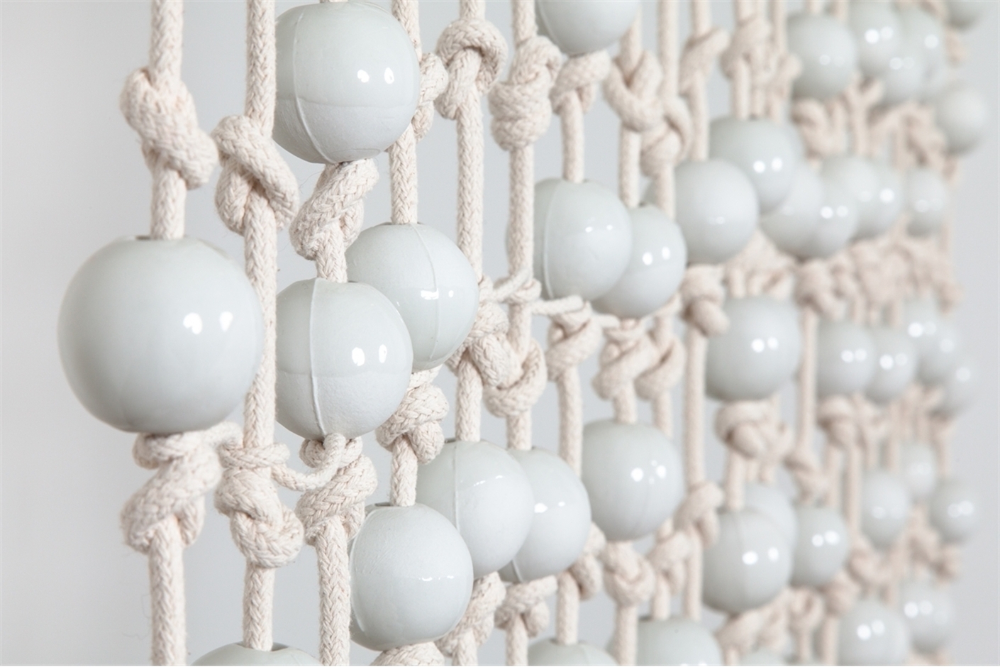 Knots And Beads Curtain, Hella Jongerius Courtesy Galerie Kreo