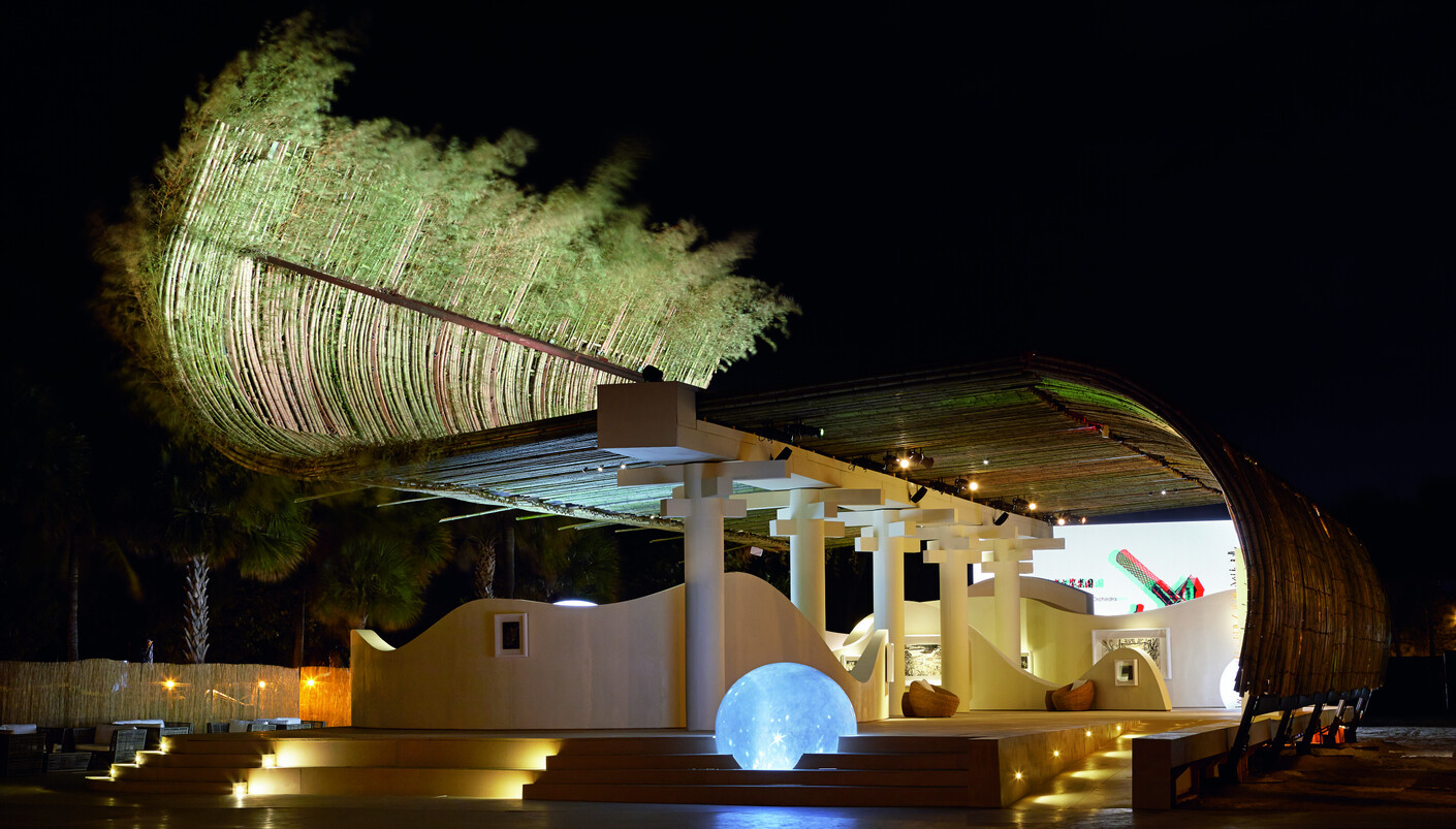 Installation "Reconstruction of the Universe" von Sun Xun auf der Art Basel Miami 2016