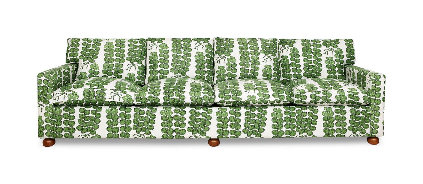 Josef Frank, Sofa, Stoffbezug Celotocaulis, 1940er Jahre