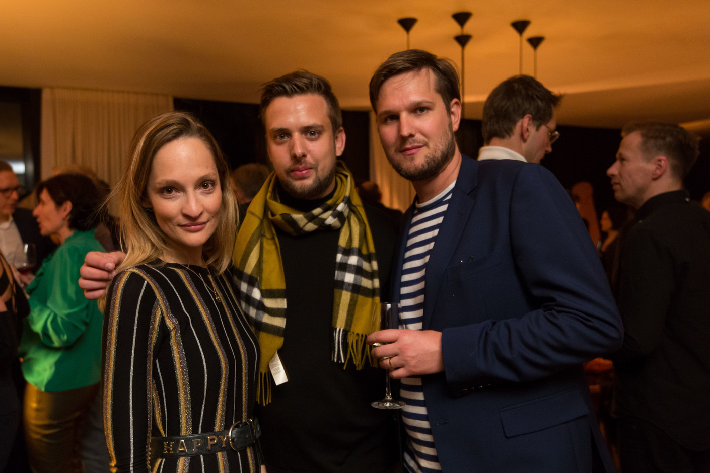 Andrea Latten, Manuel Herkner und Sebastian Herkner