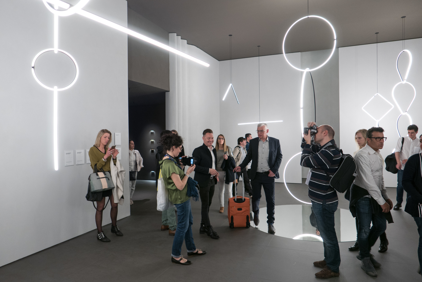 Michael Anastassiades "Arrangements" für Flow, Salone 2017