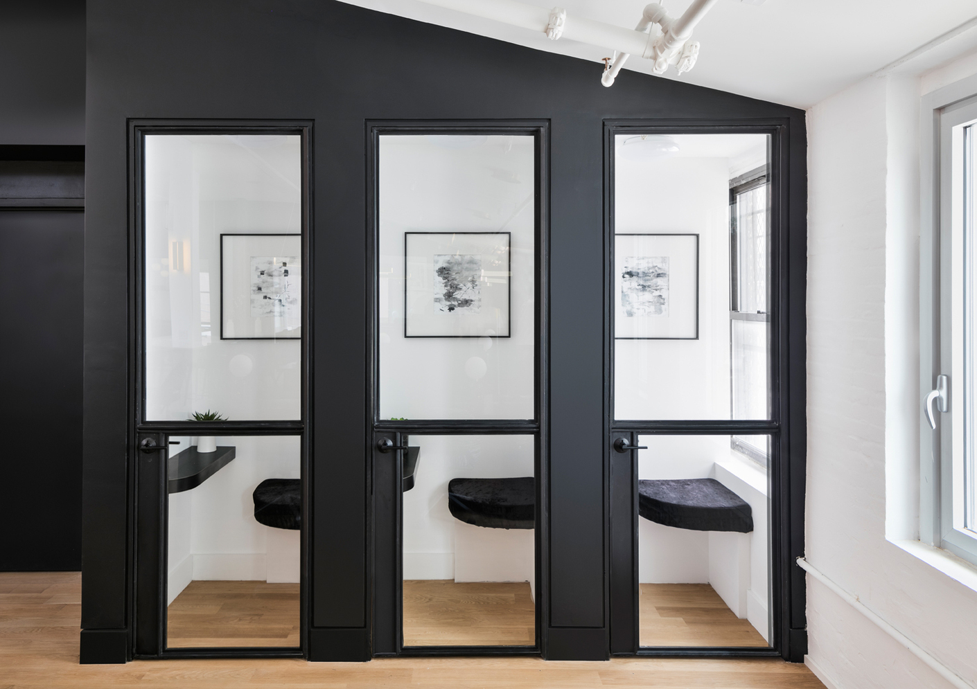 Telefonkabinen im New Work Project