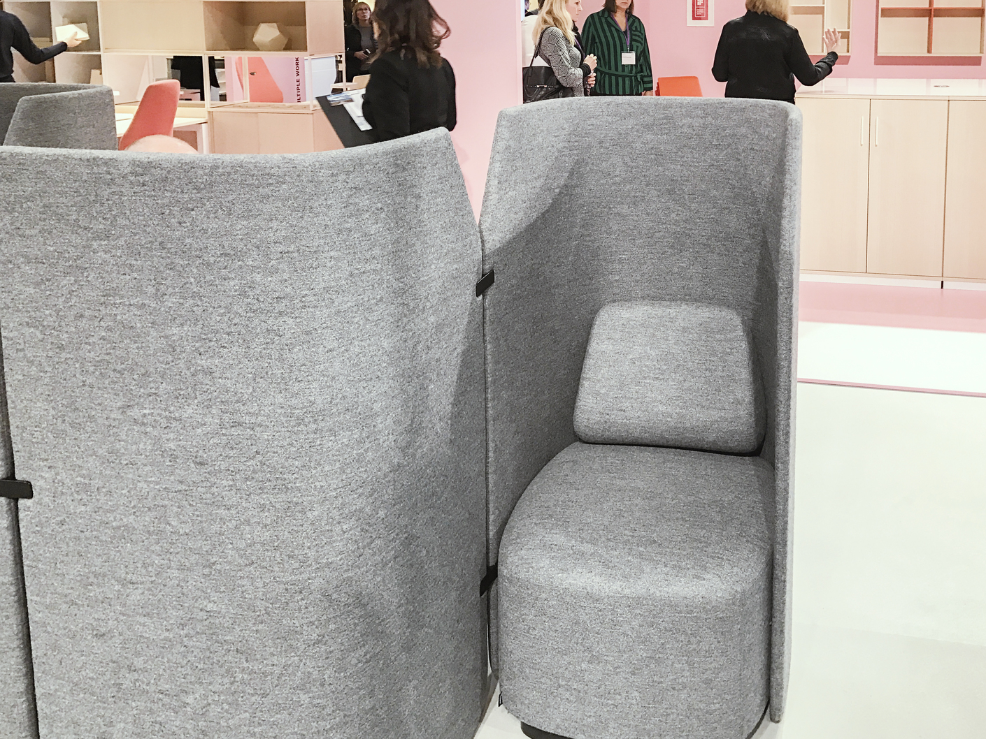 Stockholm, Furniture and Light Fair 2018, Kinnarps, Fields, Stylepark