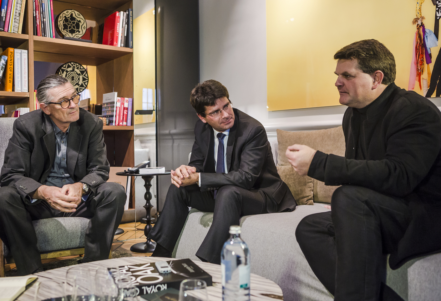 Uwe Brückner, Sebastian Vivas, Kai-Uwe Bergmann (v.l.n.r.)