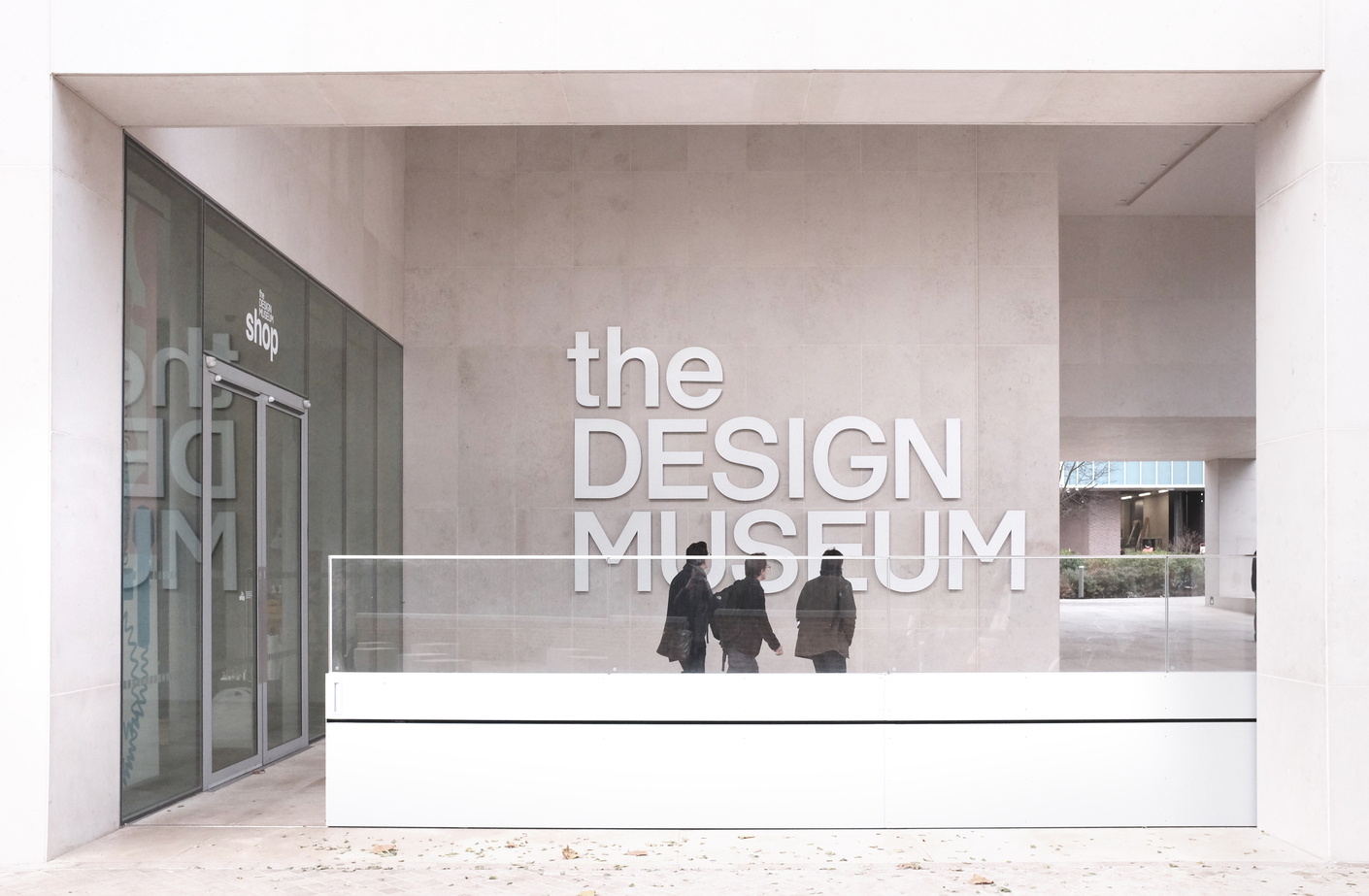 Design Museum London, Entrance, designed by OMA and John Pawson