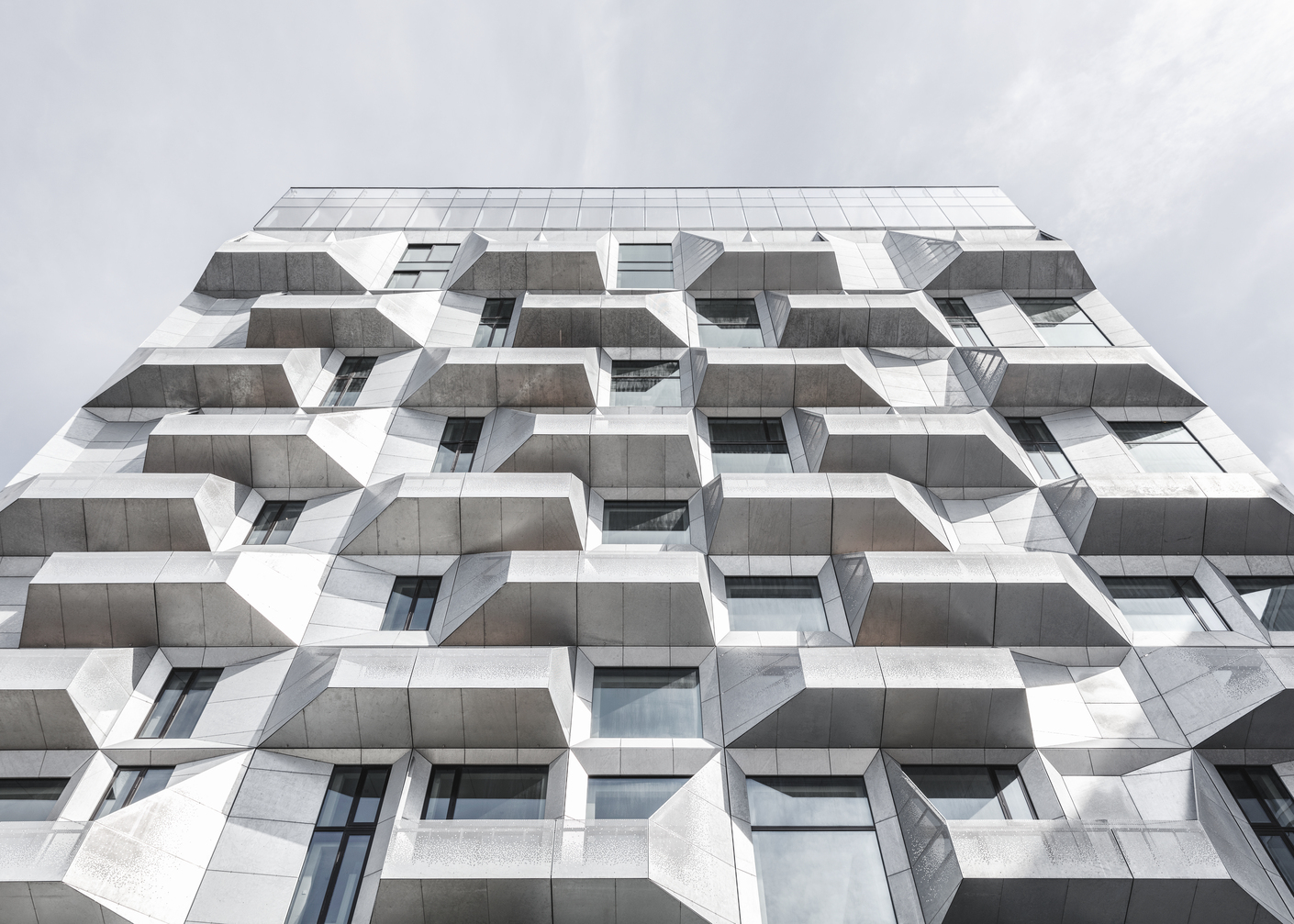 Steel Facade of THE SILO in Copenhagen