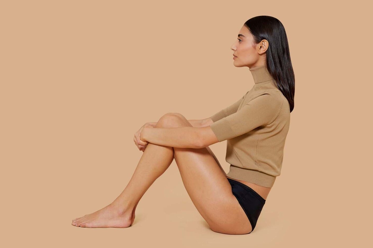 Werbung für Menstruationsslips ohne sexuelle Konnotierung: Das New Yorker Unternehmen "Thinx" inszeniert seine Modells neutral.