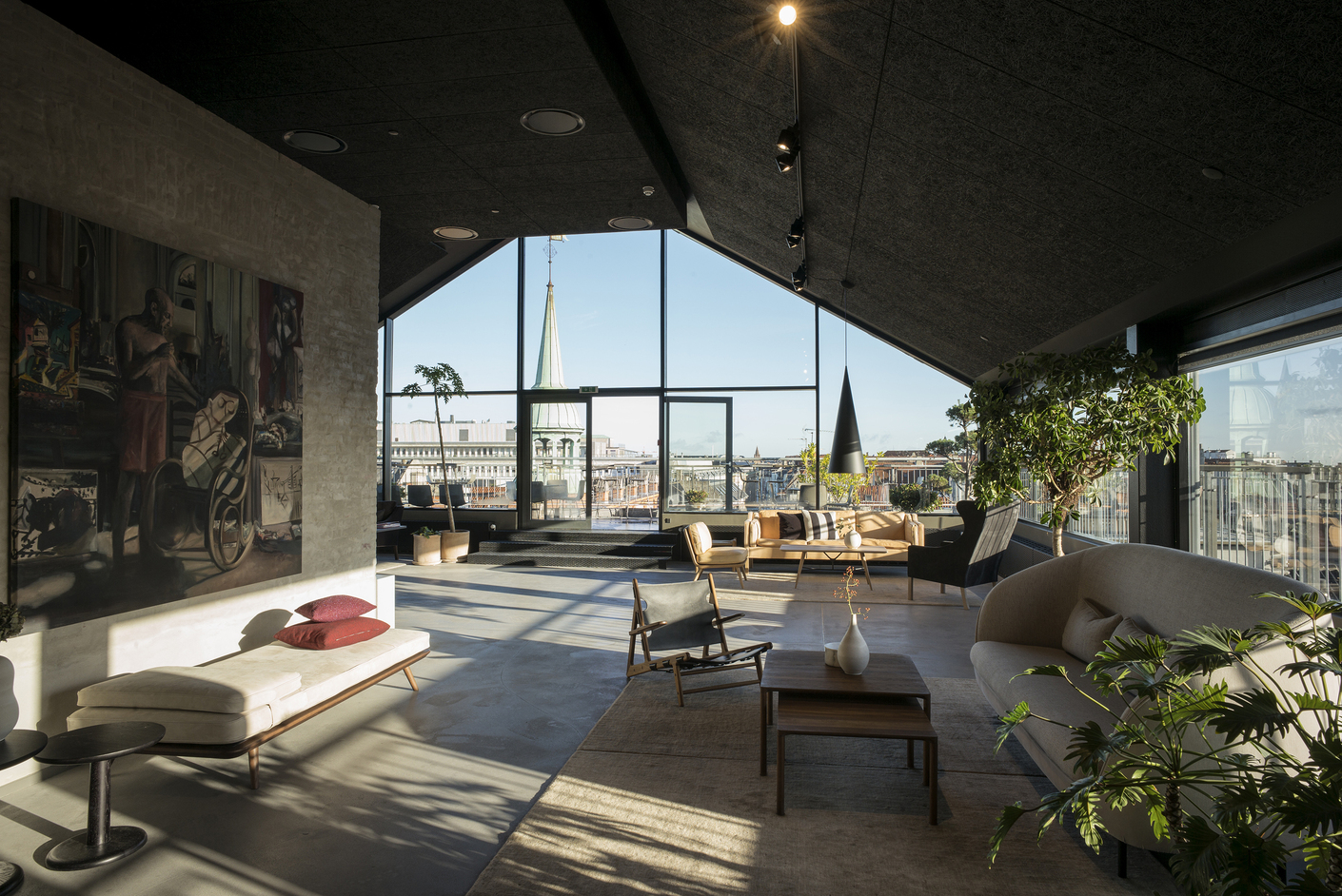 Showroom des Möbelherstellers Fredericia Furniture in Kopenhagen von Aarstiderne Arkitekter.