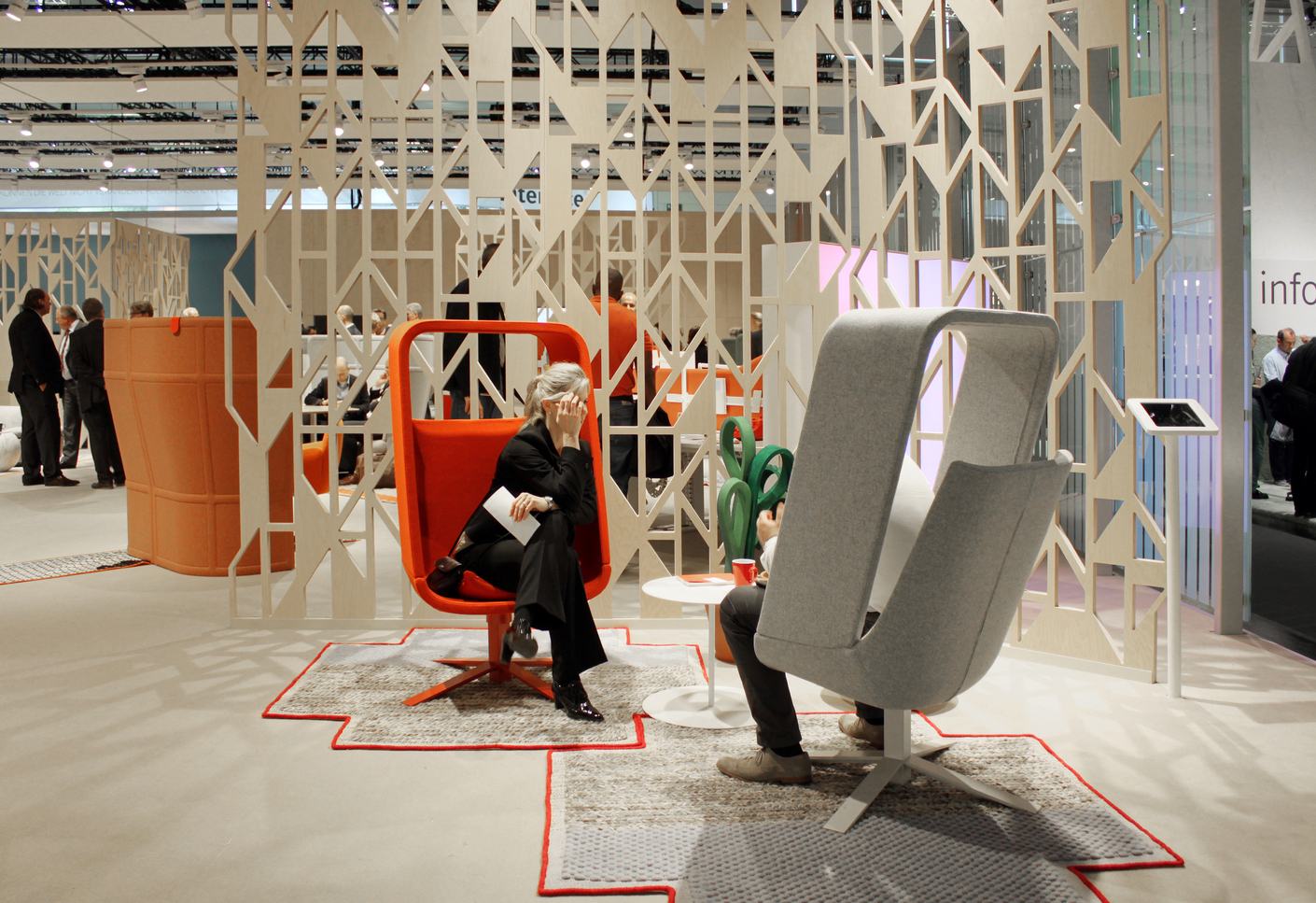 Spoilerstuhl "Unsinn" Orgatec 2014