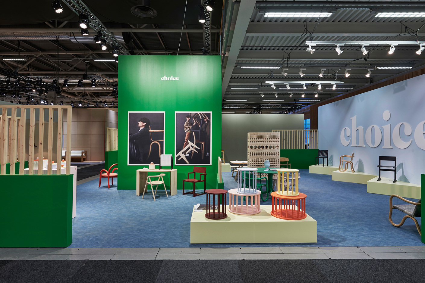 Der Stand des Labels "Made by Choice" auf der Stockholm Furniture & Light Fair 2020