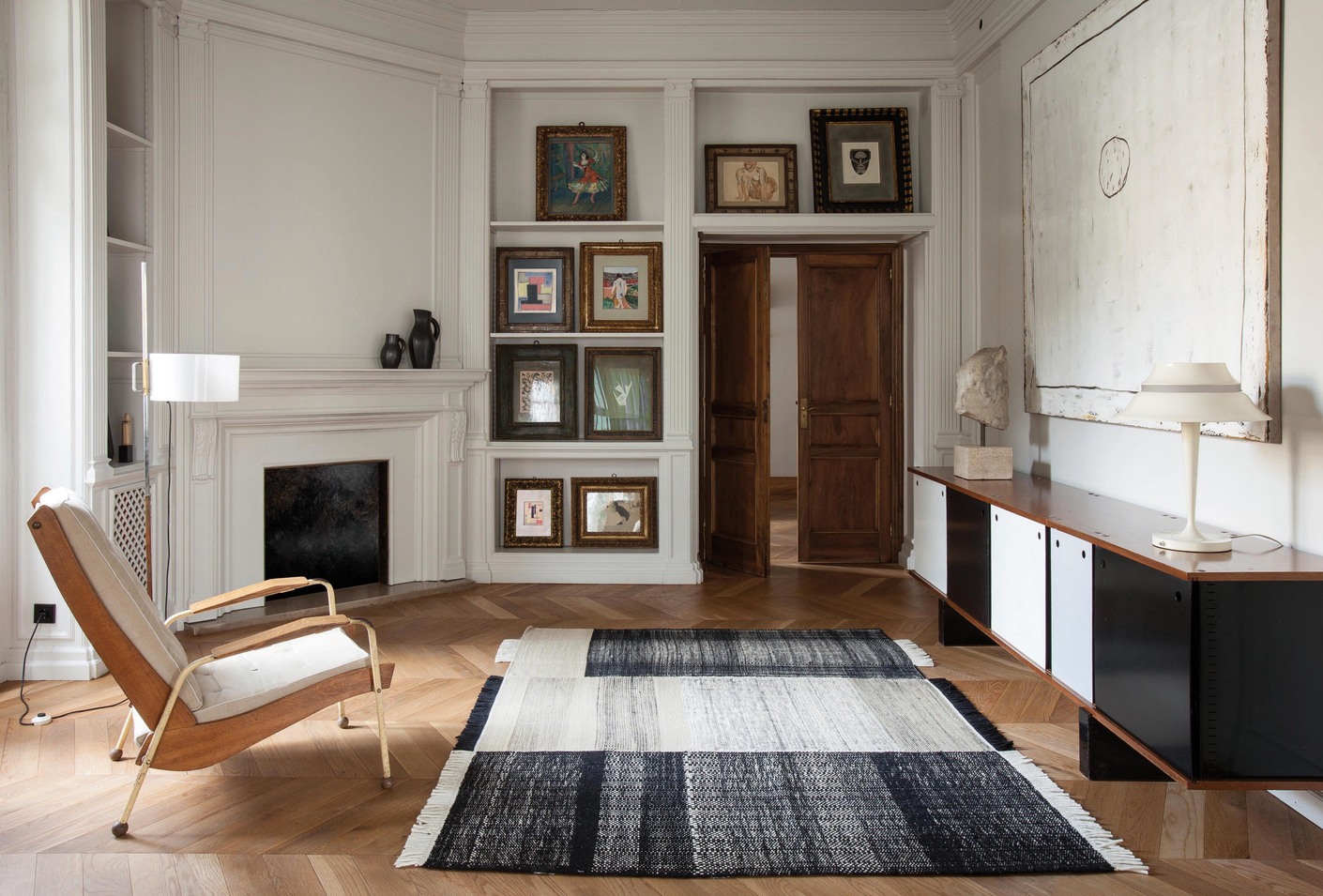 “A carpet always has a strong presence in a house and is often the very first thing you see on entering a room,” comments Nani Marquina.