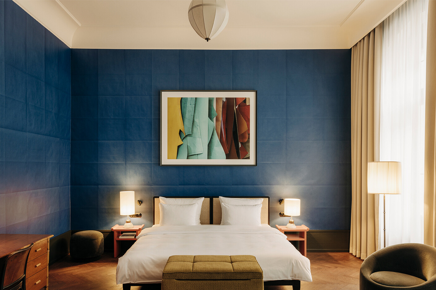 Die Art, die Architektur, die Attitüde: Im Hotel Château Royal zeigt sich...