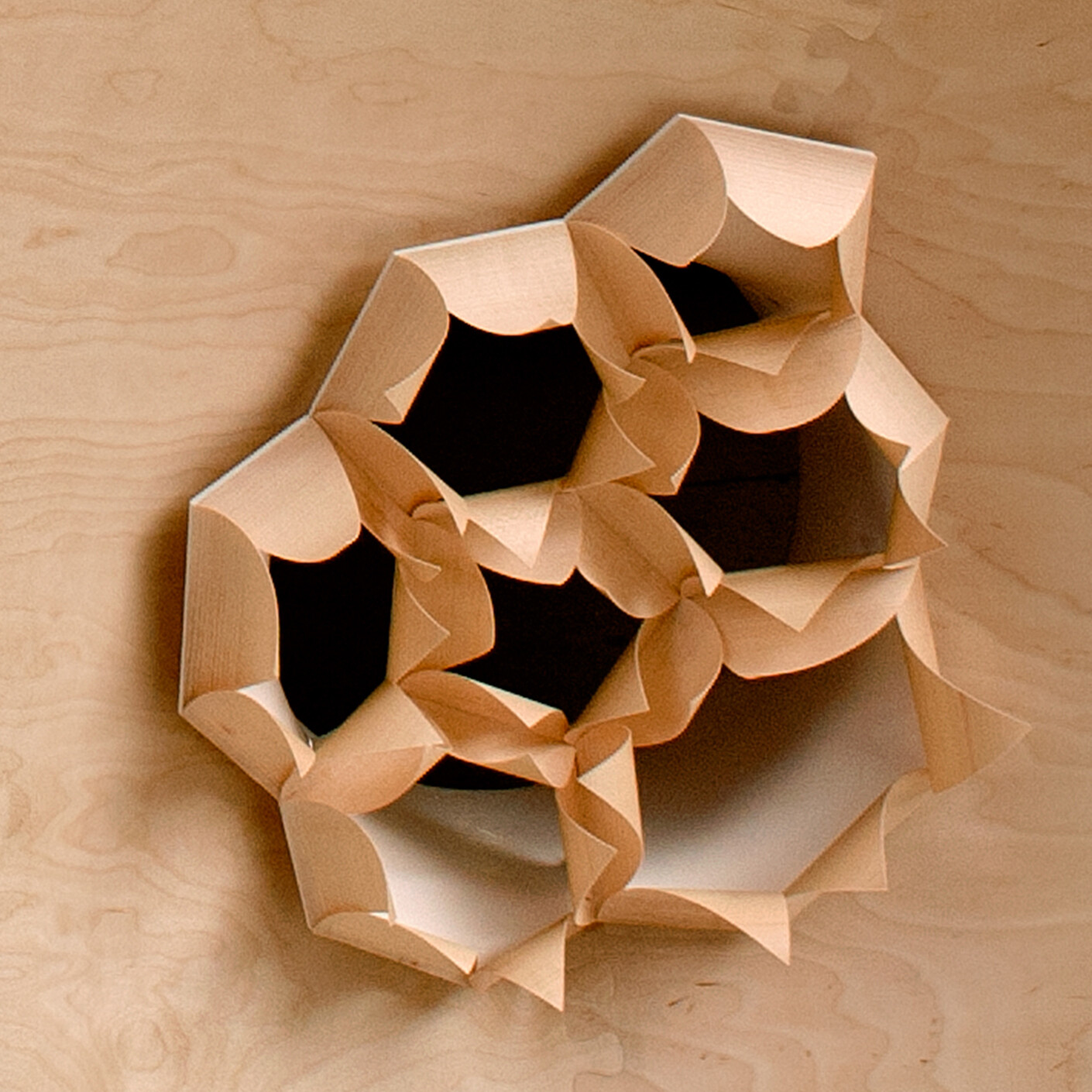 A chair reveals itself
