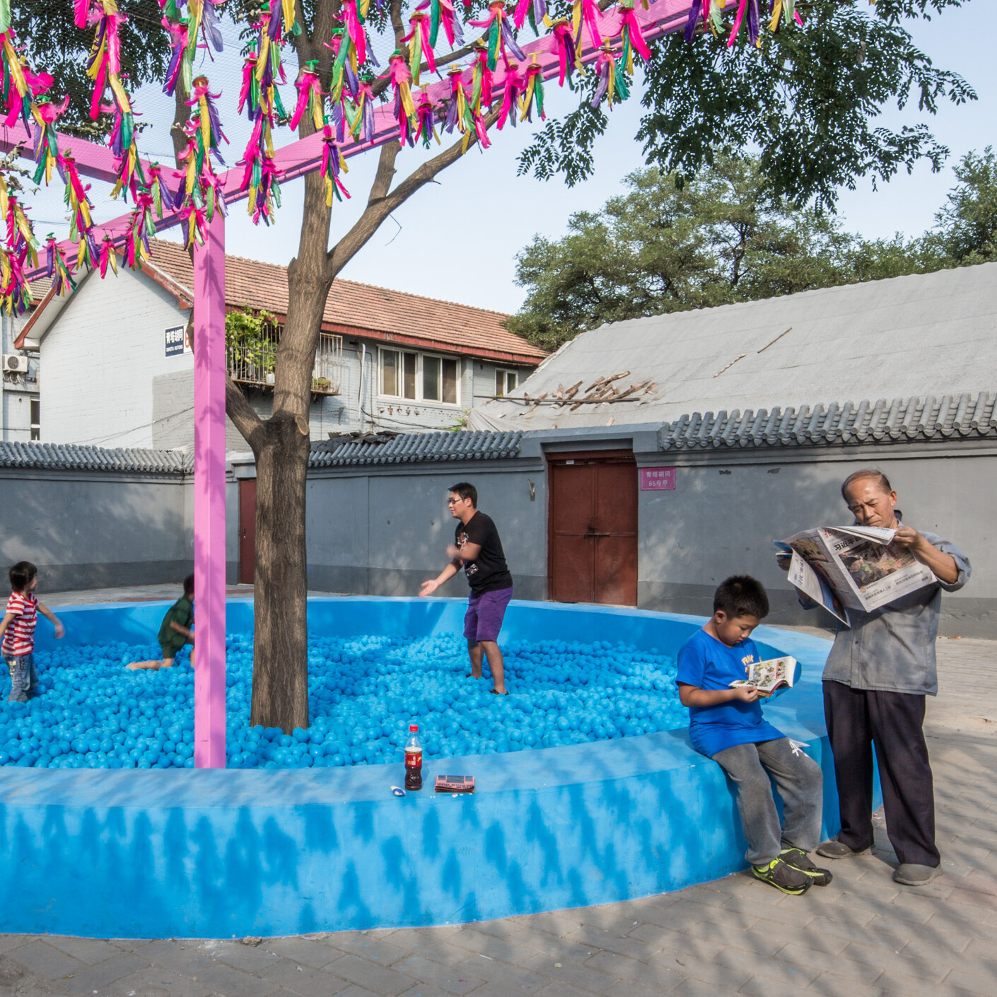 Hipster im Hutong