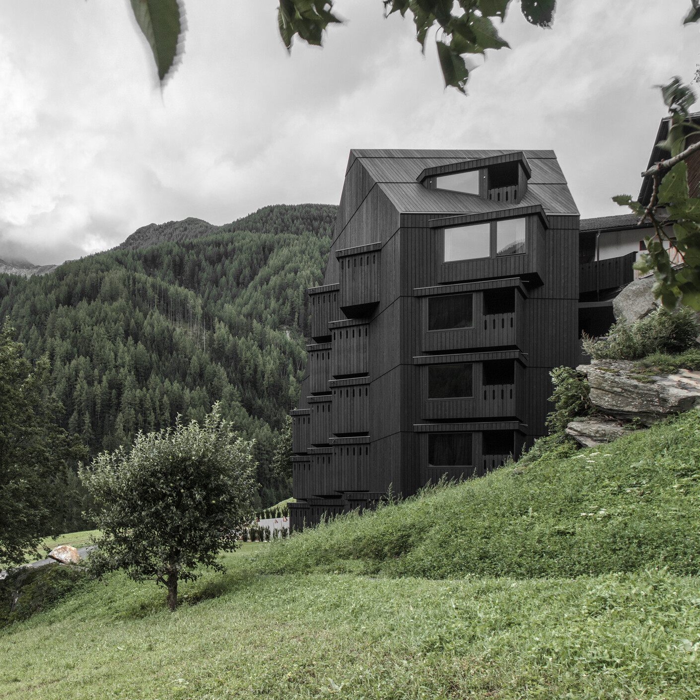 Alpines Architekturobjekt